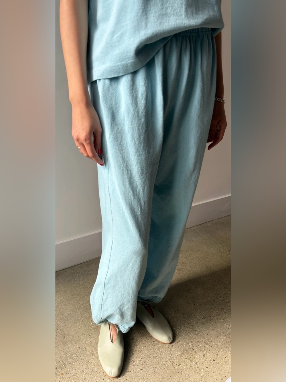 Le Bon Shoppe Balloon Pant Sky Blue